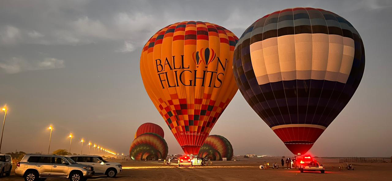 Dubai Morning Hot Air Balloon Flight