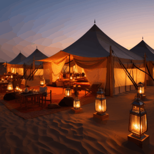 Luxury Desert Safari in Dubai with BBQ Dinner
