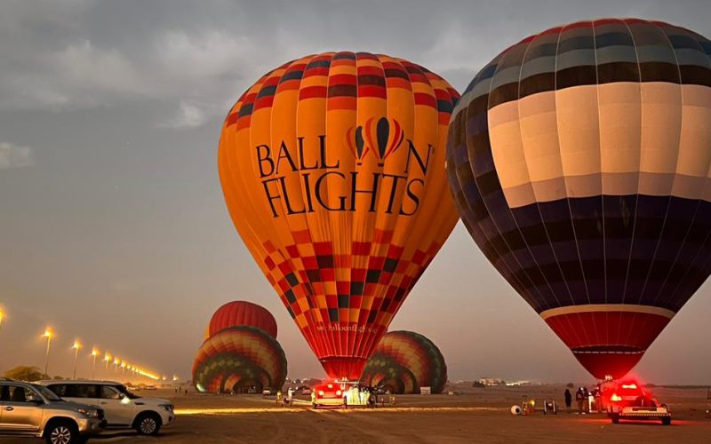 Dubai Morning Hot Air Balloon Flight