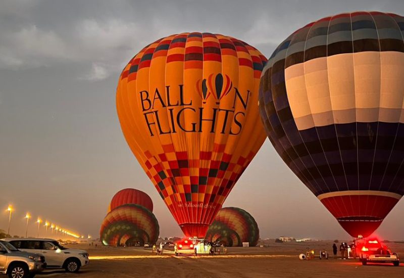 Dubai Morning Hot Air Balloon Flight