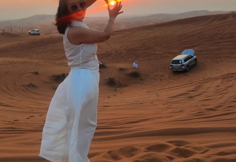 Evening desert safari Dubai